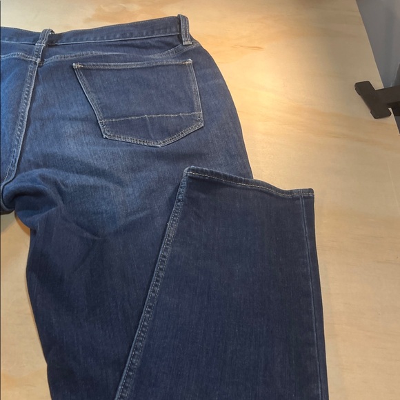 Banana Republic Dark Blue Men’s Relaxed Athletic Jeans Sz 36x34 - Picture 8 of 8